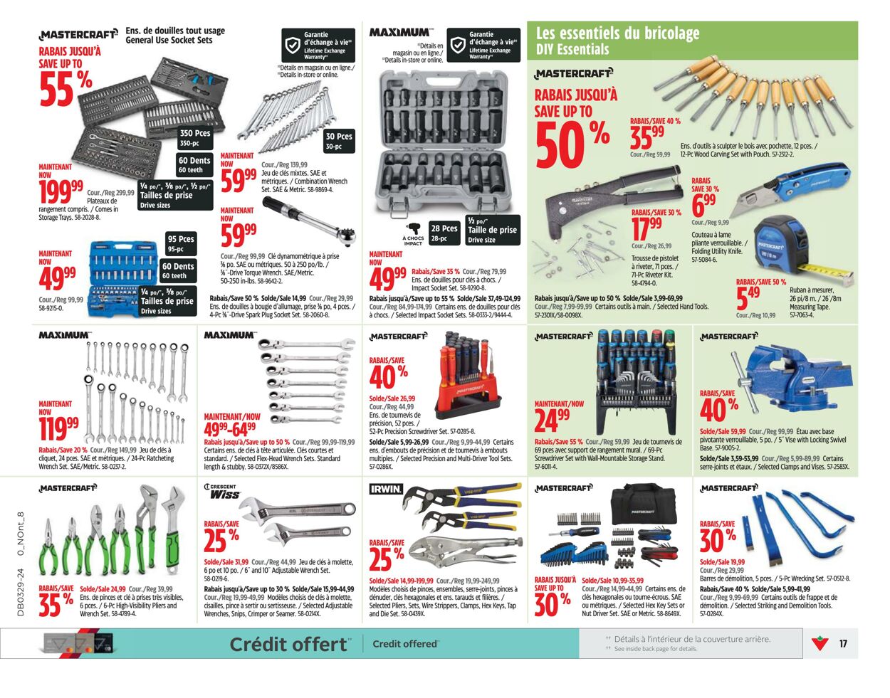 Circulaire Canadian Tire 11.07.2024 - 17.07.2024