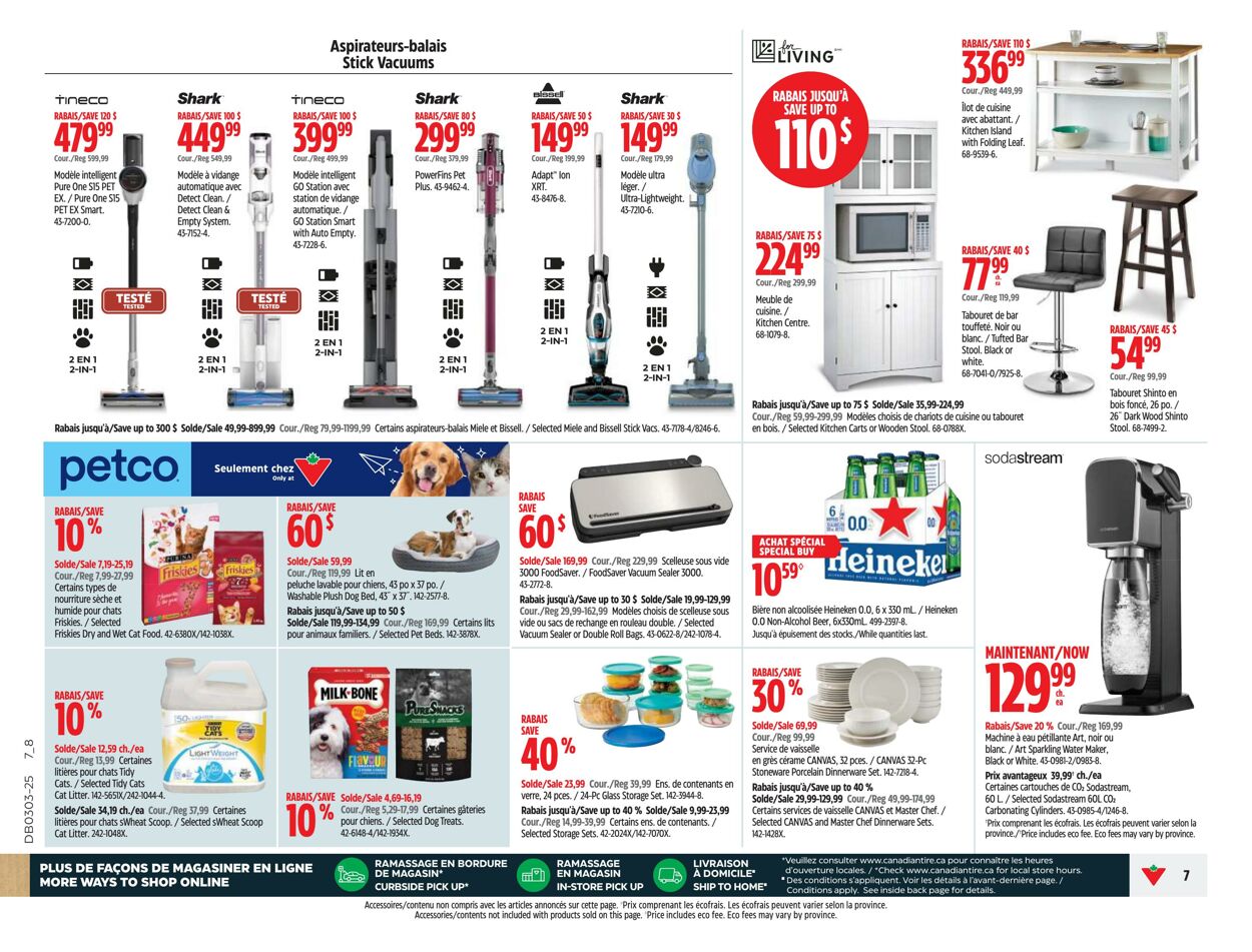 Circulaire Canadian Tire 09.01.2025 - 15.01.2025