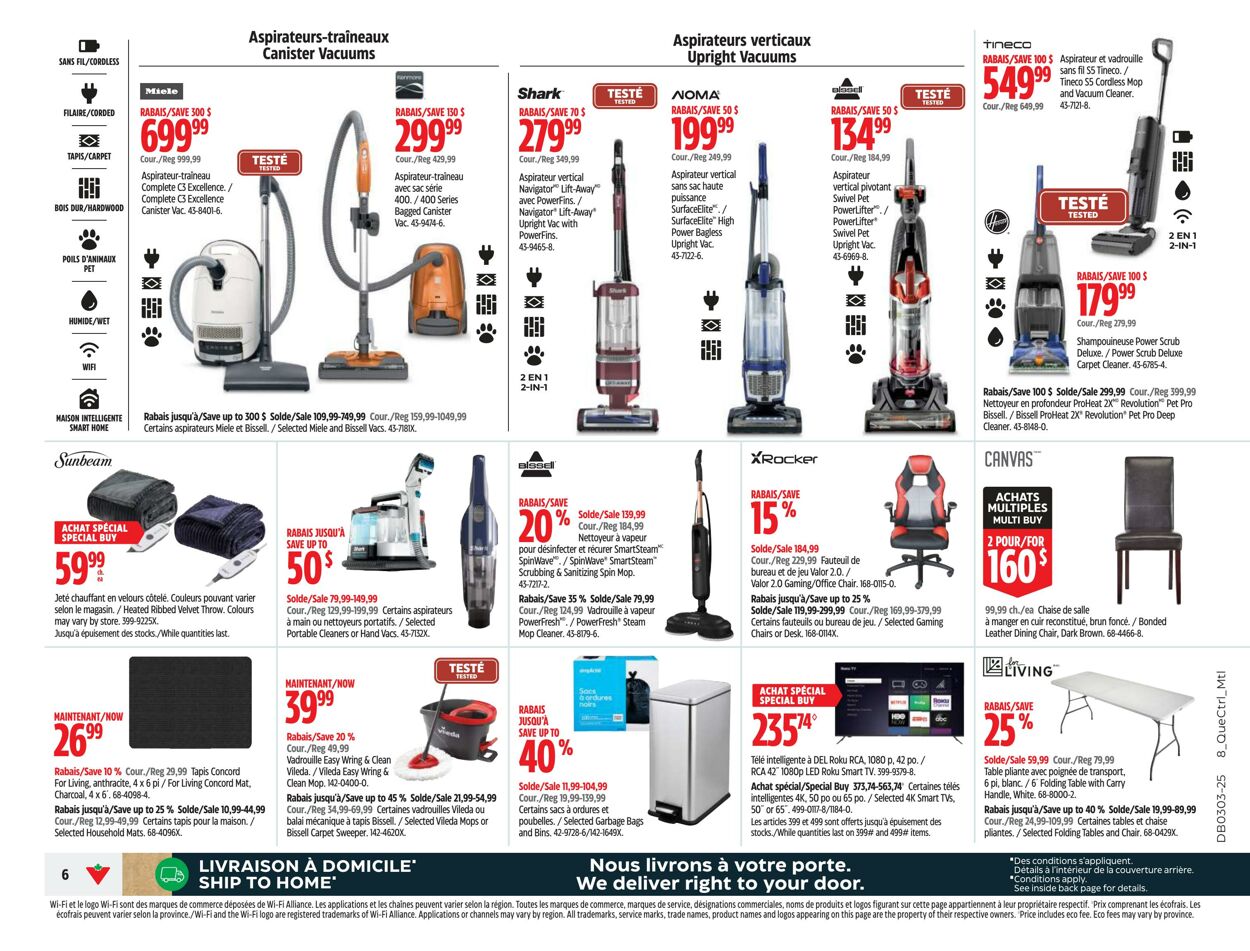 Circulaire Canadian Tire 09.01.2025 - 15.01.2025