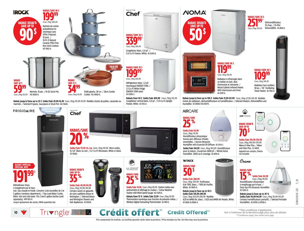 Circulaire Canadian Tire 09.01.2025 - 15.01.2025