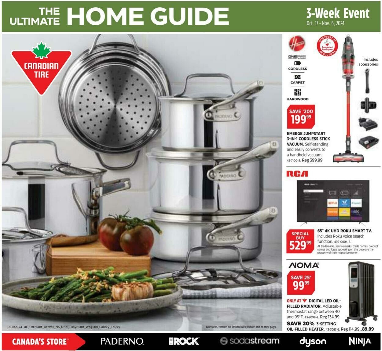 Circulaire Canadian Tire - Canadian Tire 17 oct. 2024 - 6 nov. 2024