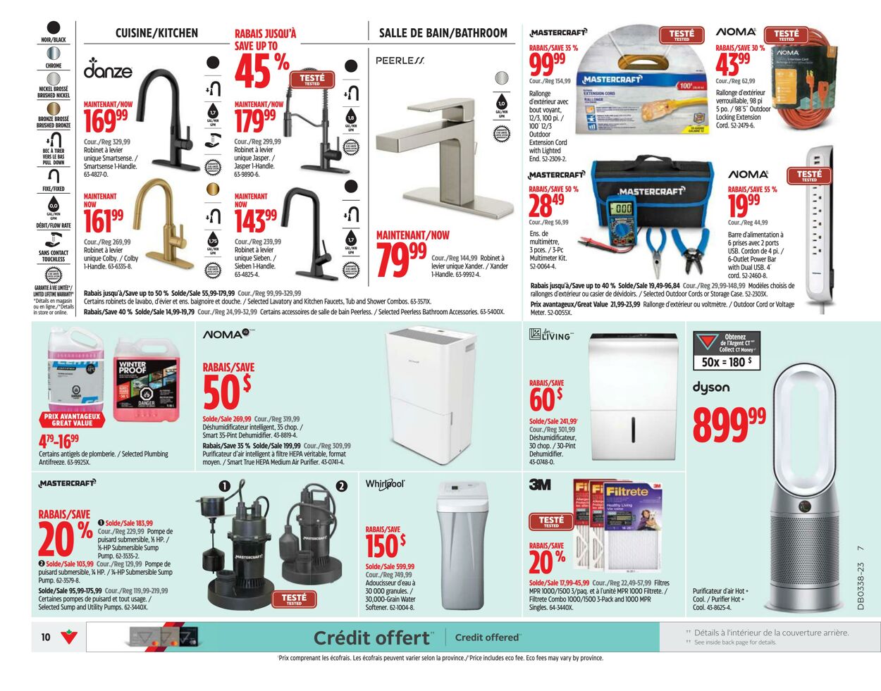 Circulaire Canadian Tire 14.09.2023 - 20.09.2023