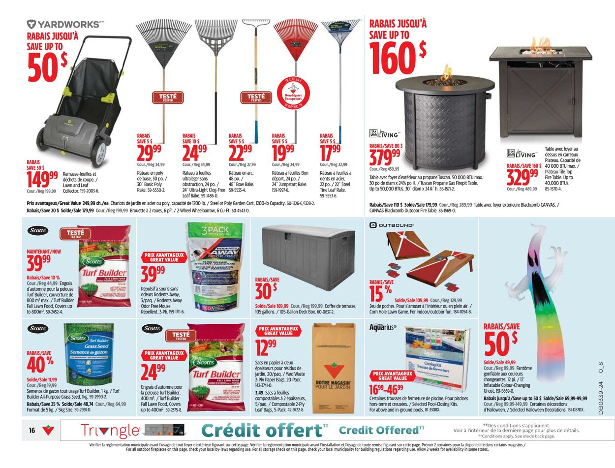 Circulaire Canadian Tire 19.09.2024 - 26.09.2024