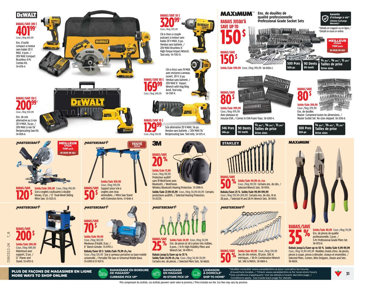 Circulaire Canadian Tire 27.05.2024 - 31.05.2024