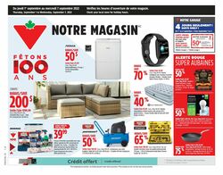 Circulaire Canadian Tire 01.09.2022-07.09.2022