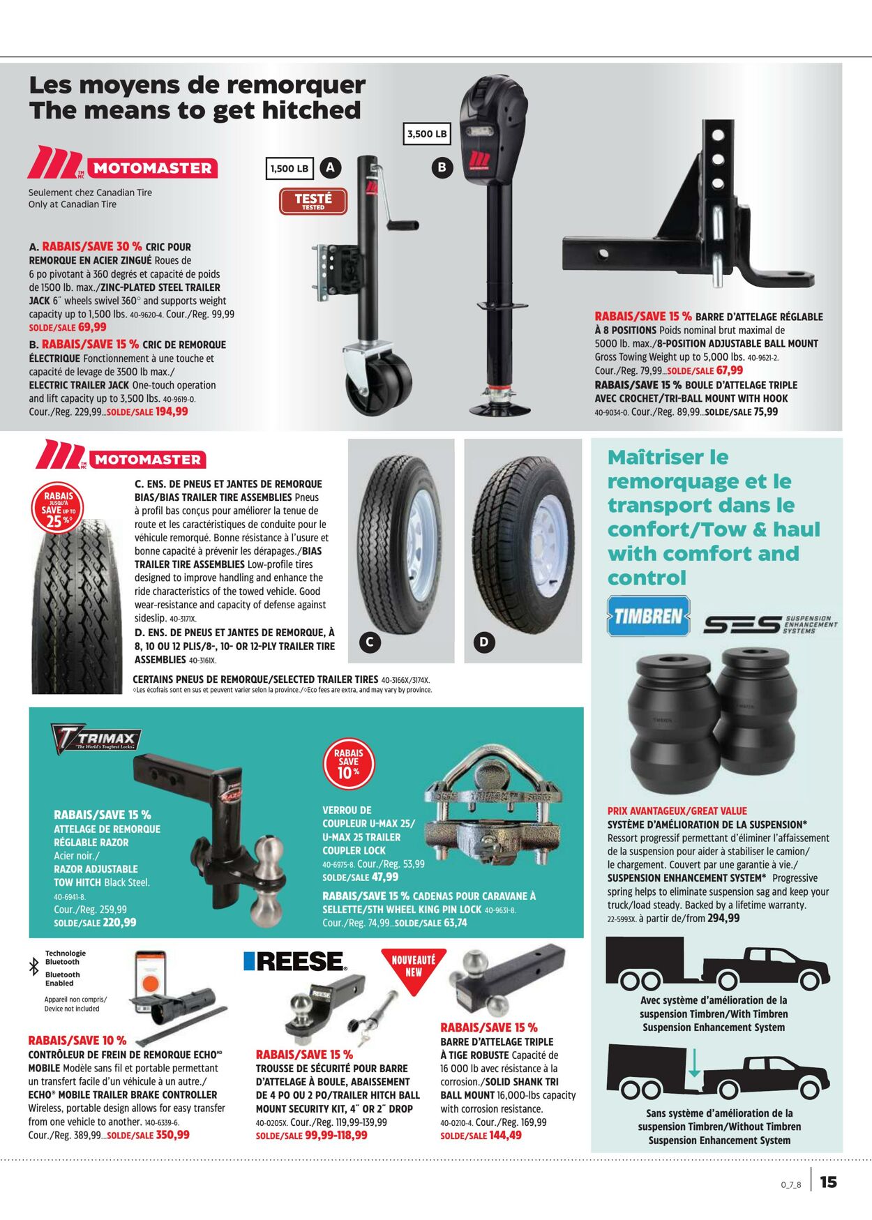 Circulaire Canadian Tire 11.04.2024 - 01.05.2024