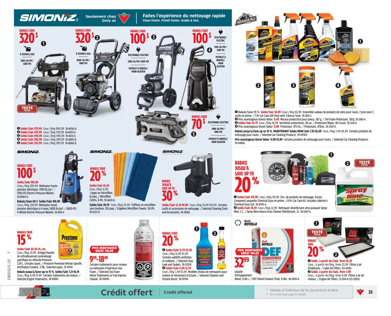 Circulaire Canadian Tire 01.06.2023 - 07.06.2023