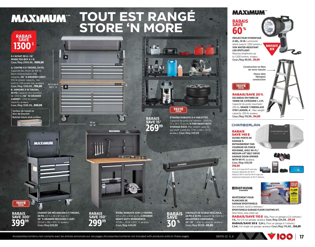 Circulaire Canadian Tire 25.08.2022 - 14.09.2022