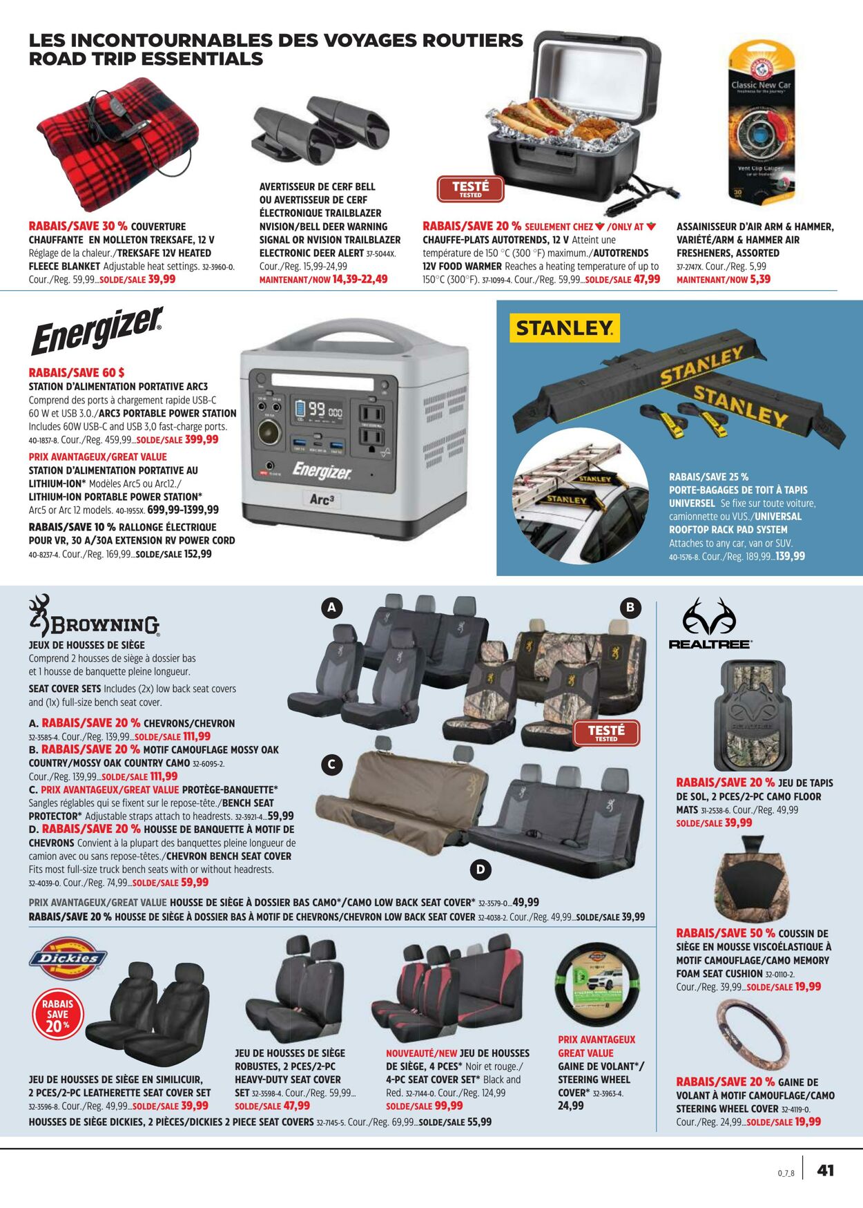 Circulaire Canadian Tire 31.08.2023 - 20.09.2023