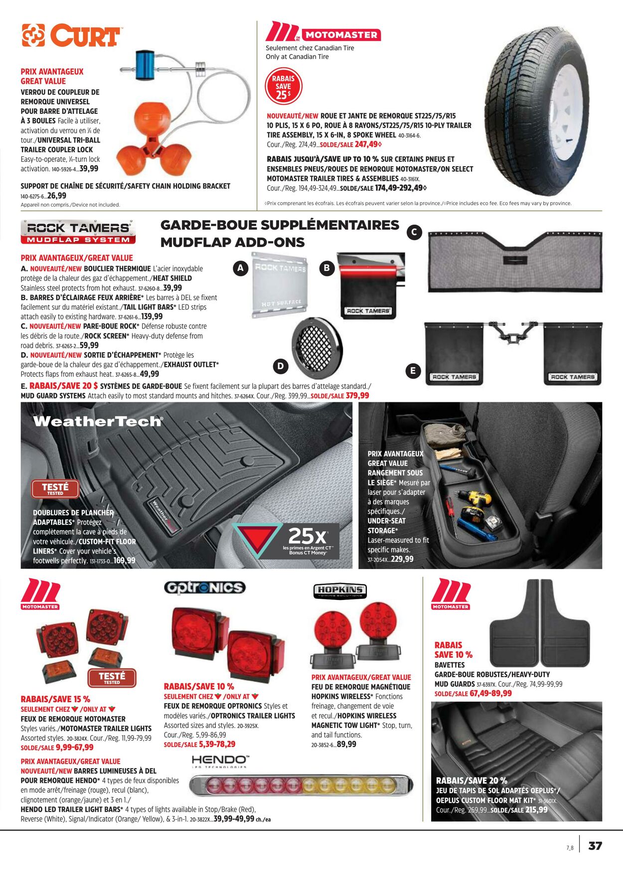 Circulaire Canadian Tire 31.08.2023 - 20.09.2023