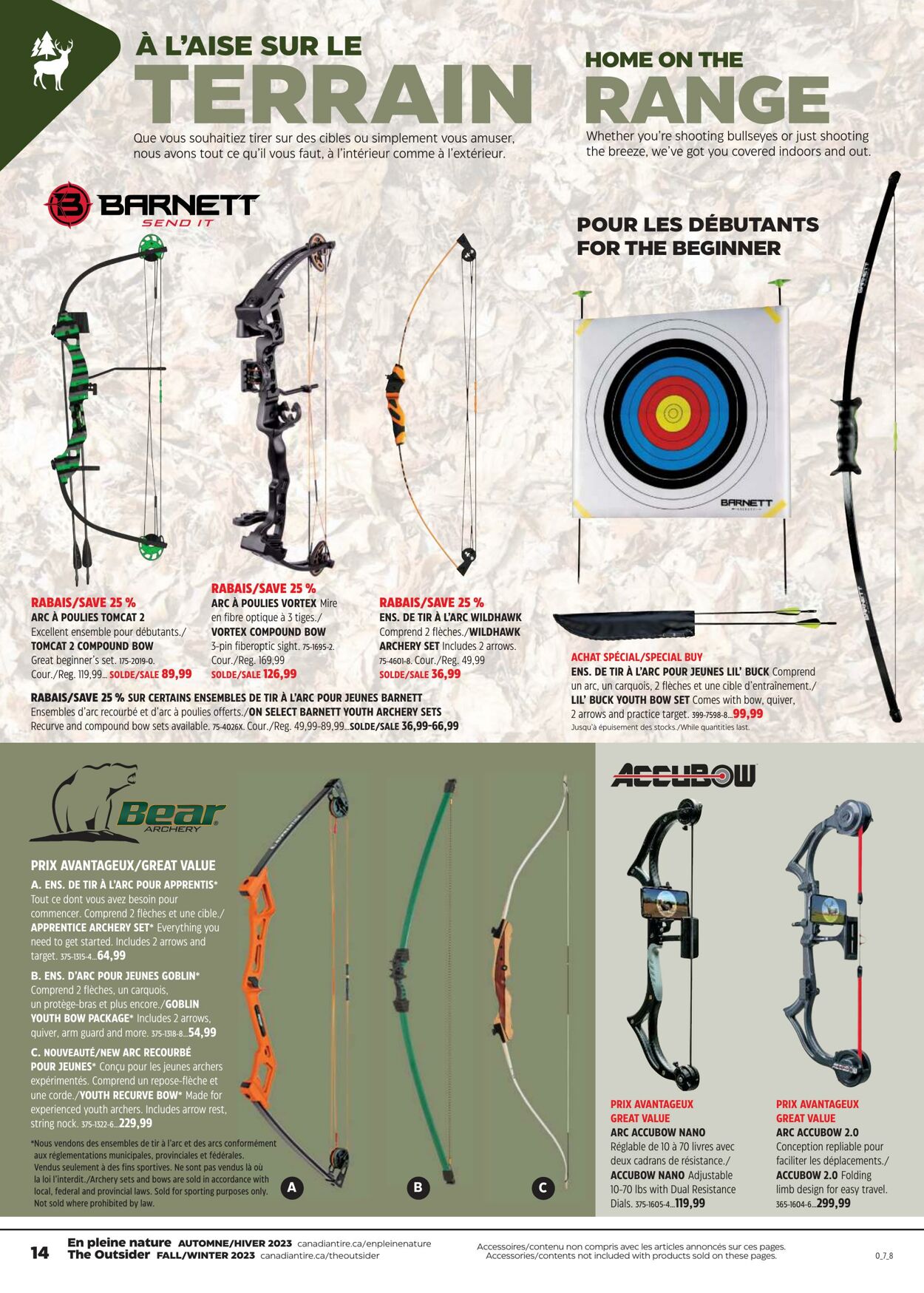 Circulaire Canadian Tire 31.08.2023 - 20.09.2023