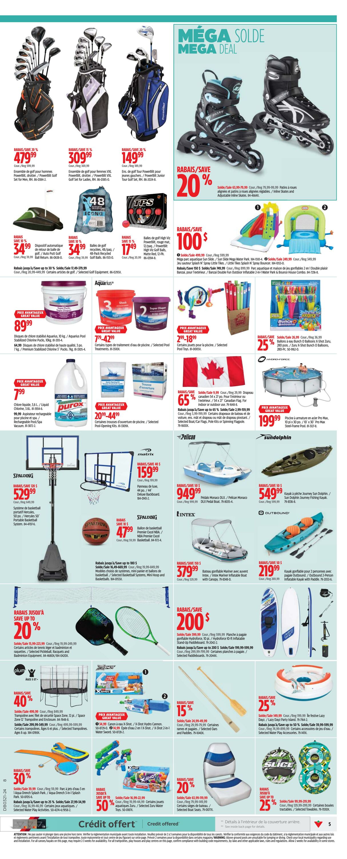 Circulaire Canadian Tire 16.05.2024 - 23.05.2024