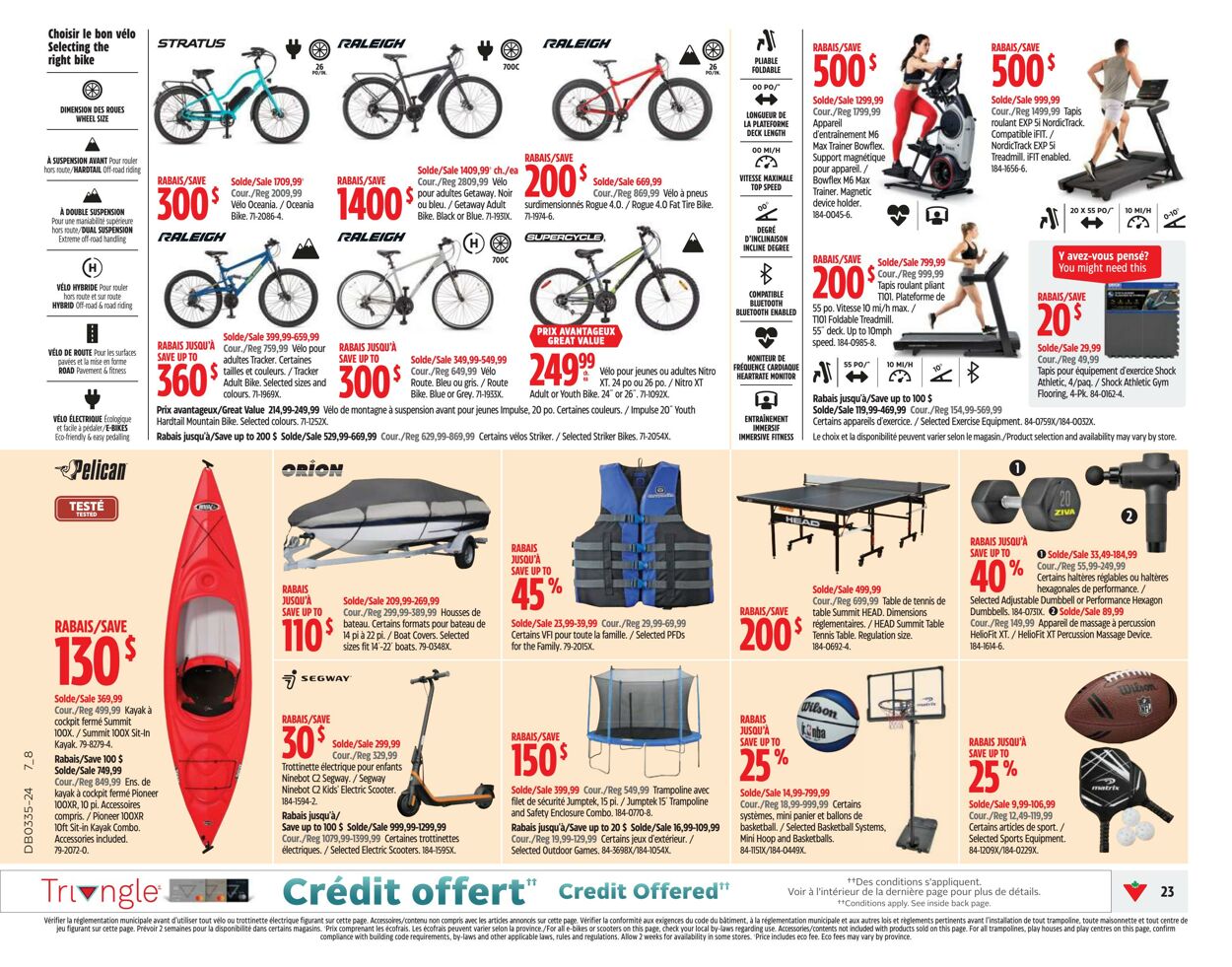 Circulaire Canadian Tire 22.08.2024 - 28.08.2024