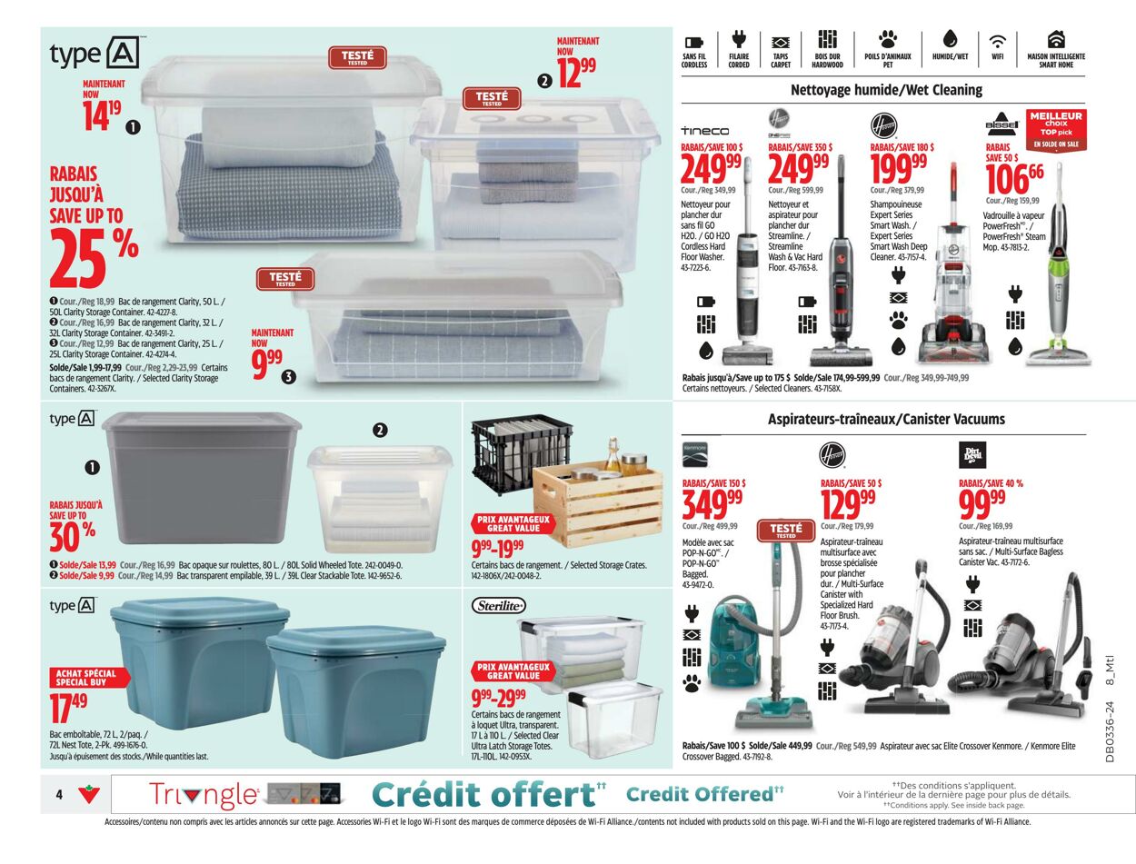 Circulaire Canadian Tire 29.08.2024 - 04.09.2024