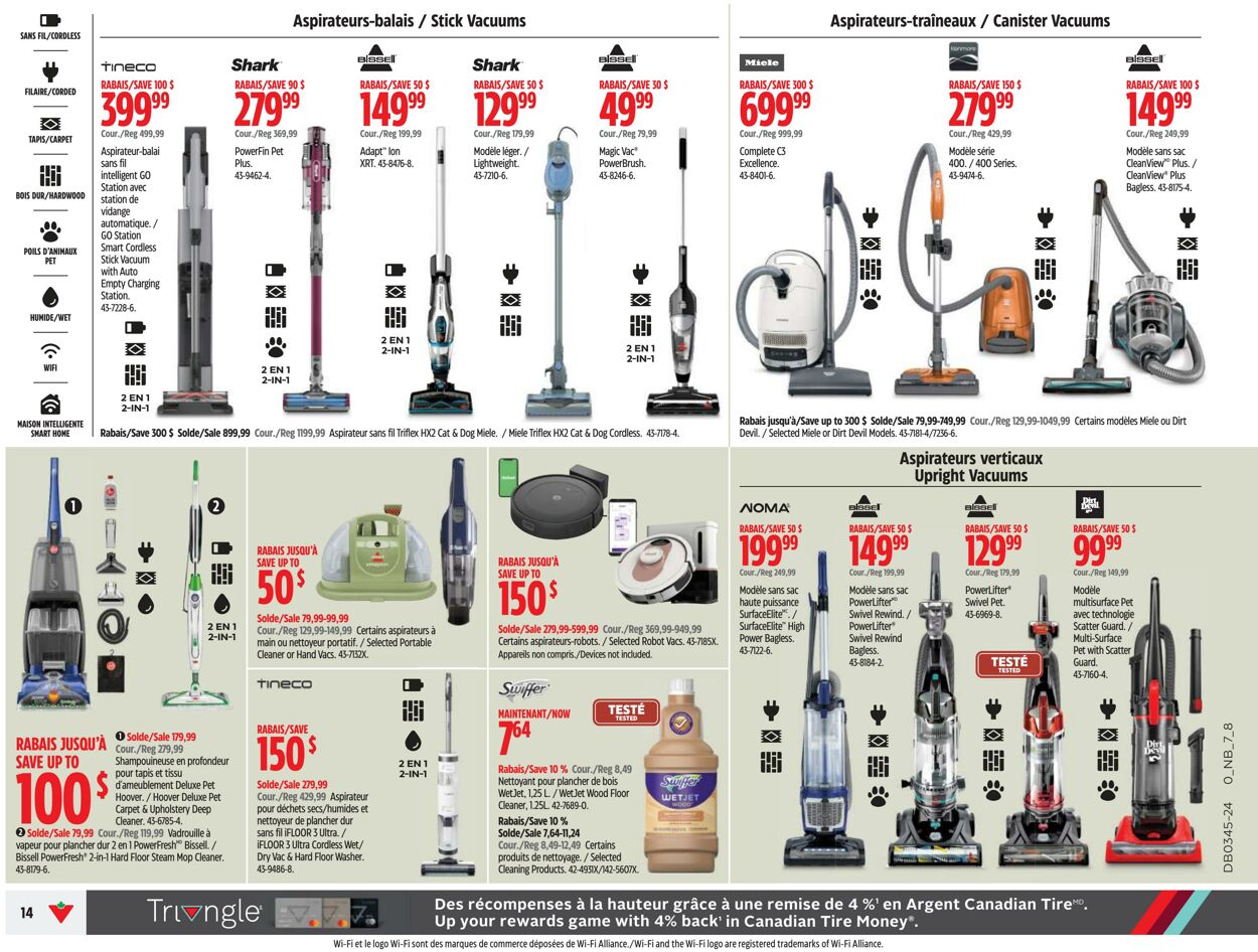 Circulaire Canadian Tire 31.10.2024 - 06.11.2024