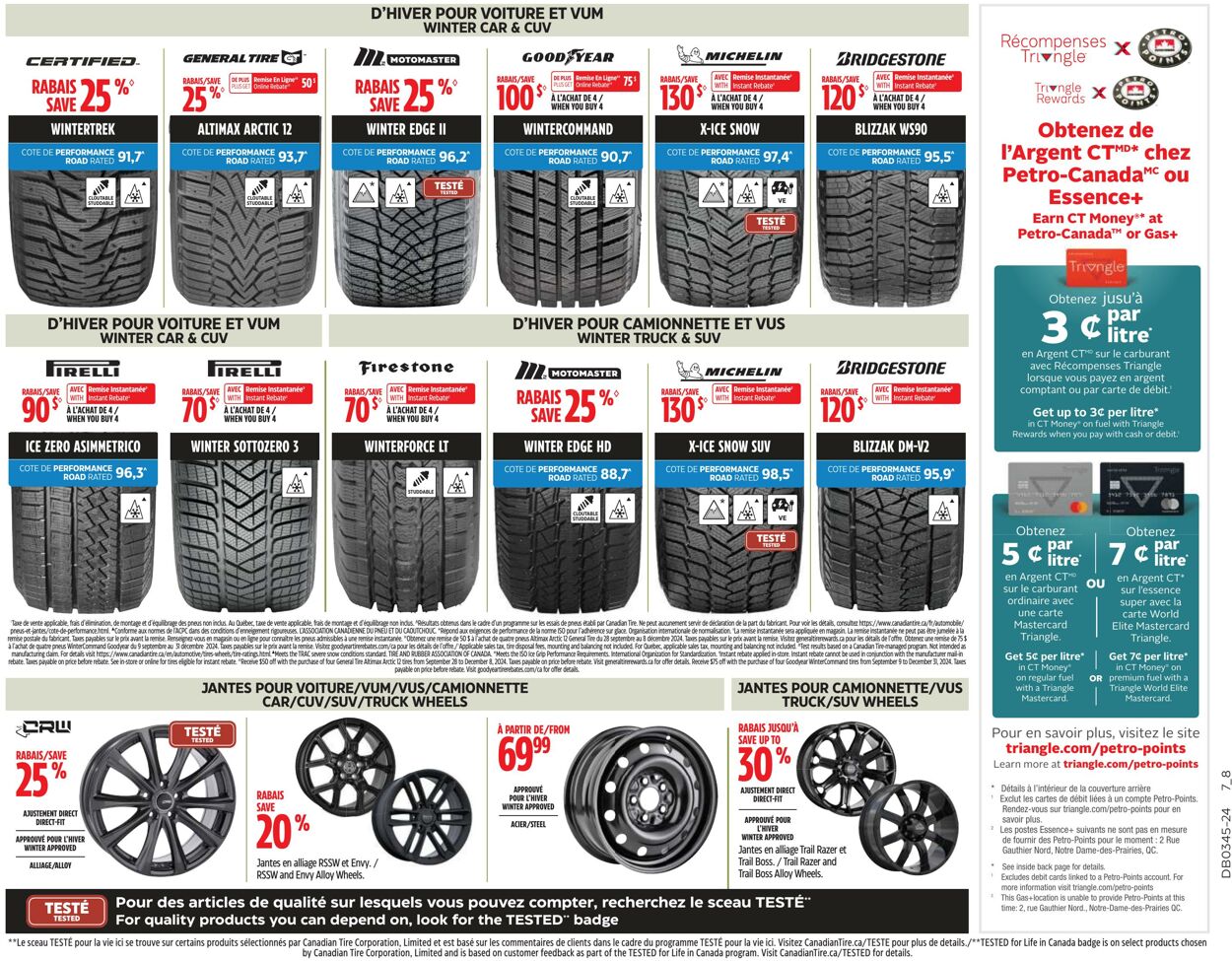 Circulaire Canadian Tire 31.10.2024 - 06.11.2024