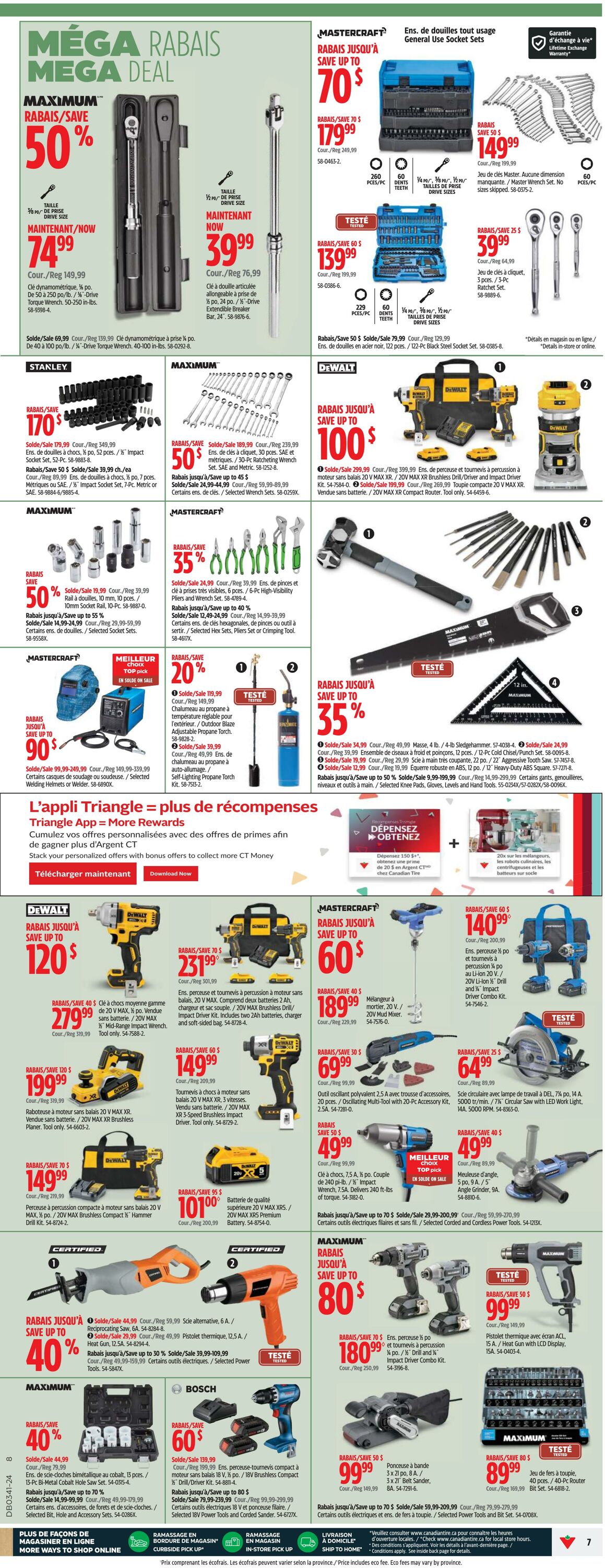 Circulaire Canadian Tire 03.10.2024 - 09.10.2024