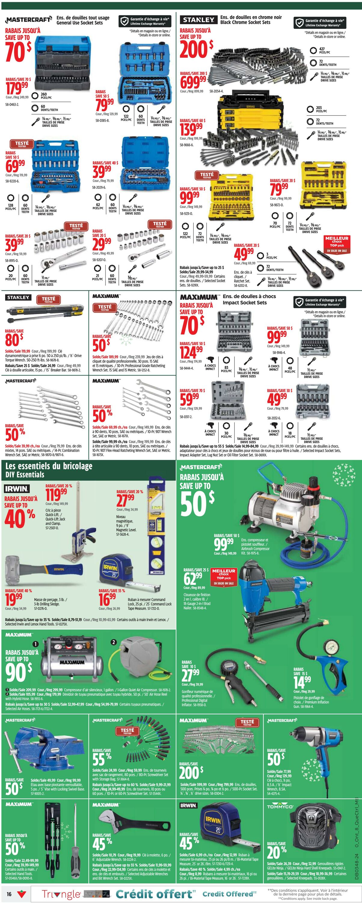 Circulaire Canadian Tire 21.11.2024 - 27.11.2024