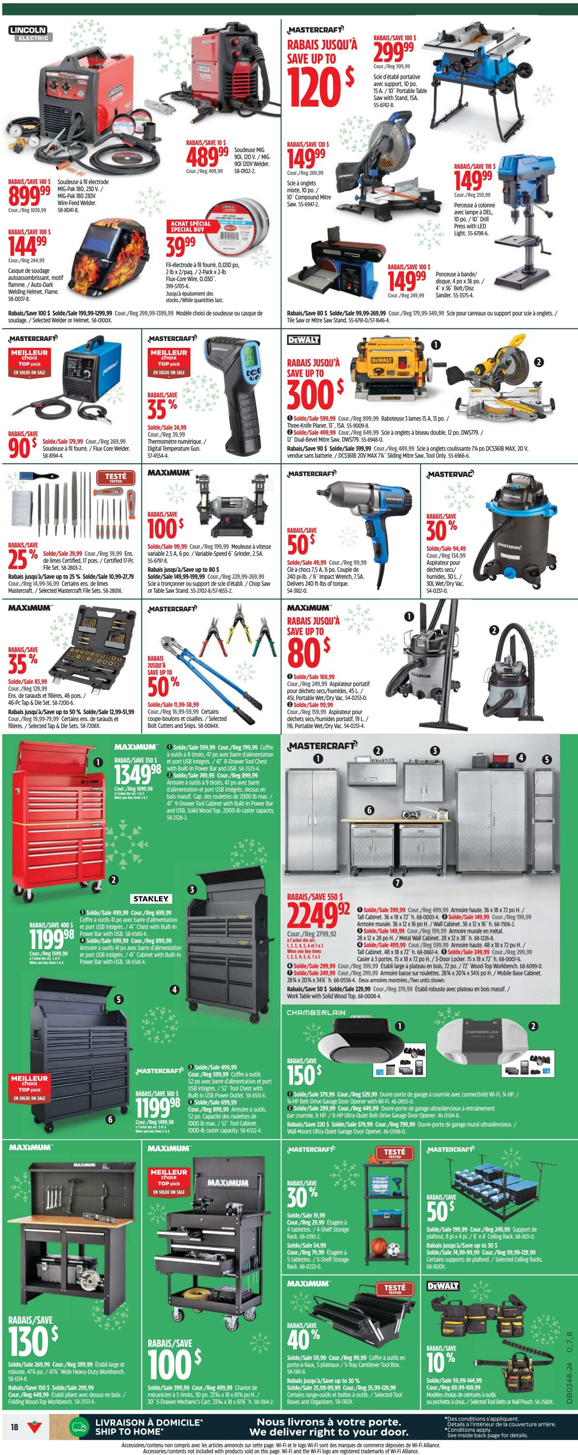 Circulaire Canadian Tire 21.11.2024 - 27.11.2024