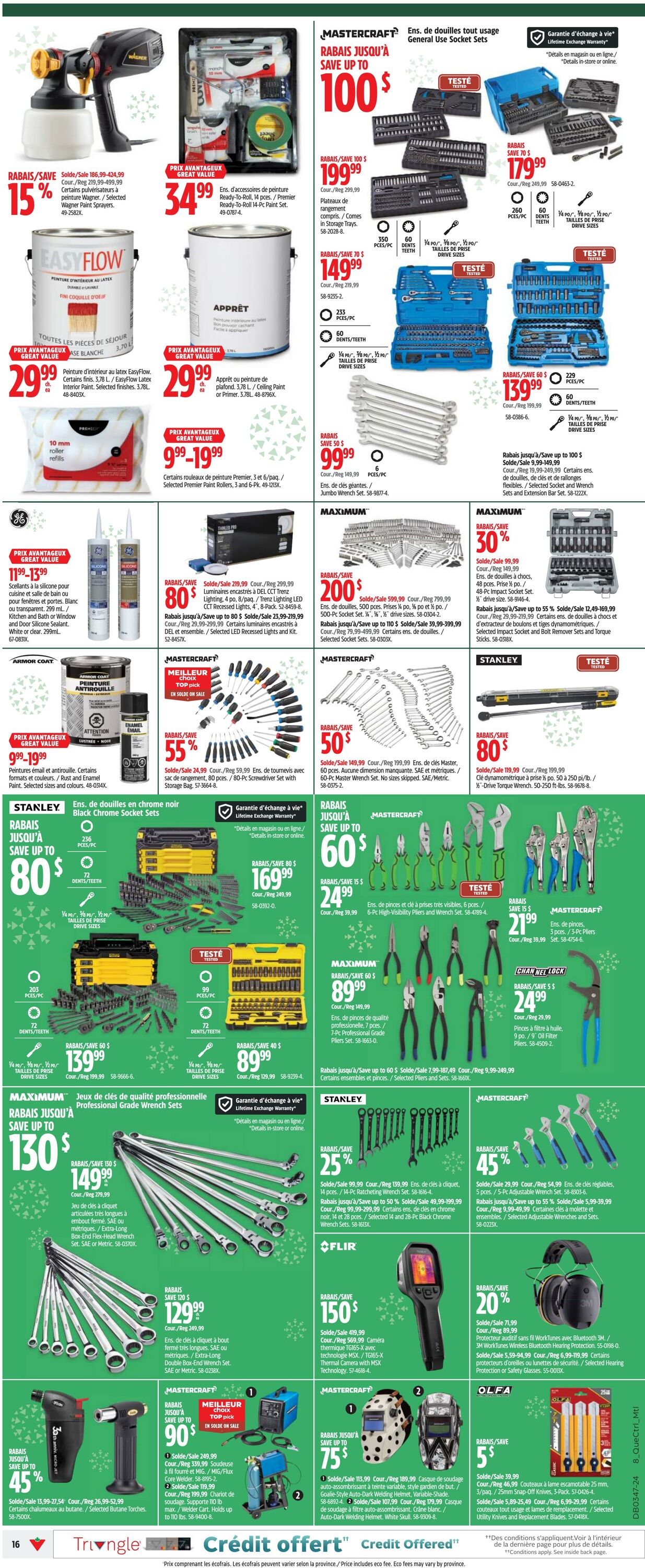 Circulaire Canadian Tire 14.11.2024 - 20.11.2024