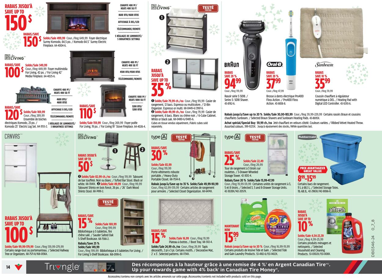 Circulaire Canadian Tire 07.11.2024 - 13.11.2024