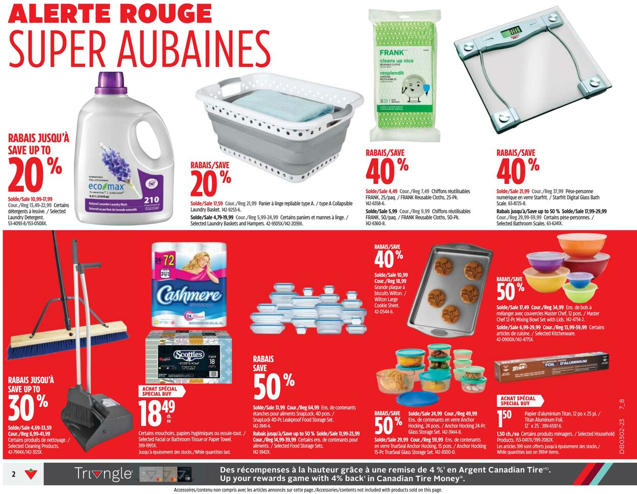 Circulaire Canadian Tire 05.01.2023-11.01.2023