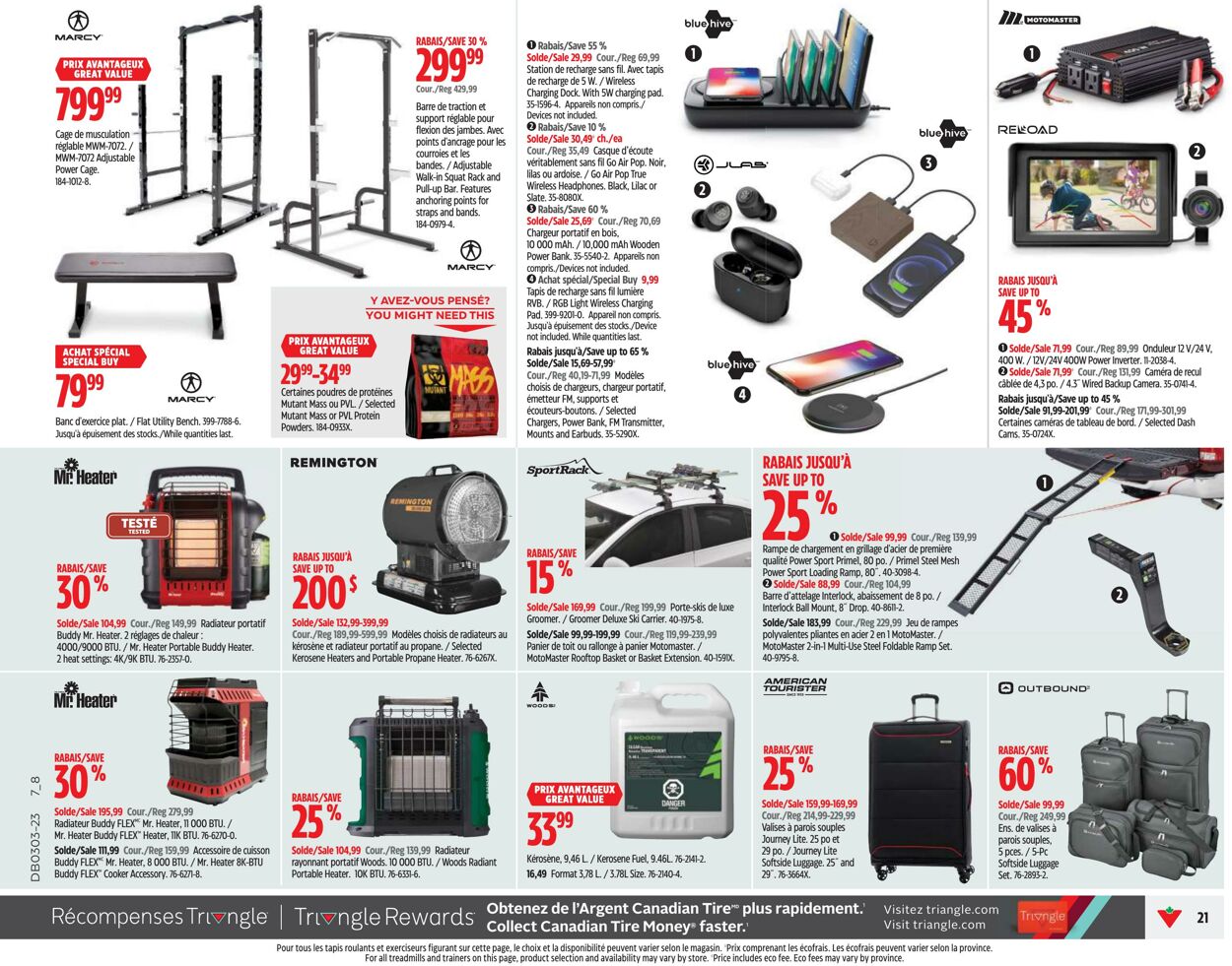 Circulaire Canadian Tire 13.01.2023 - 19.01.2023