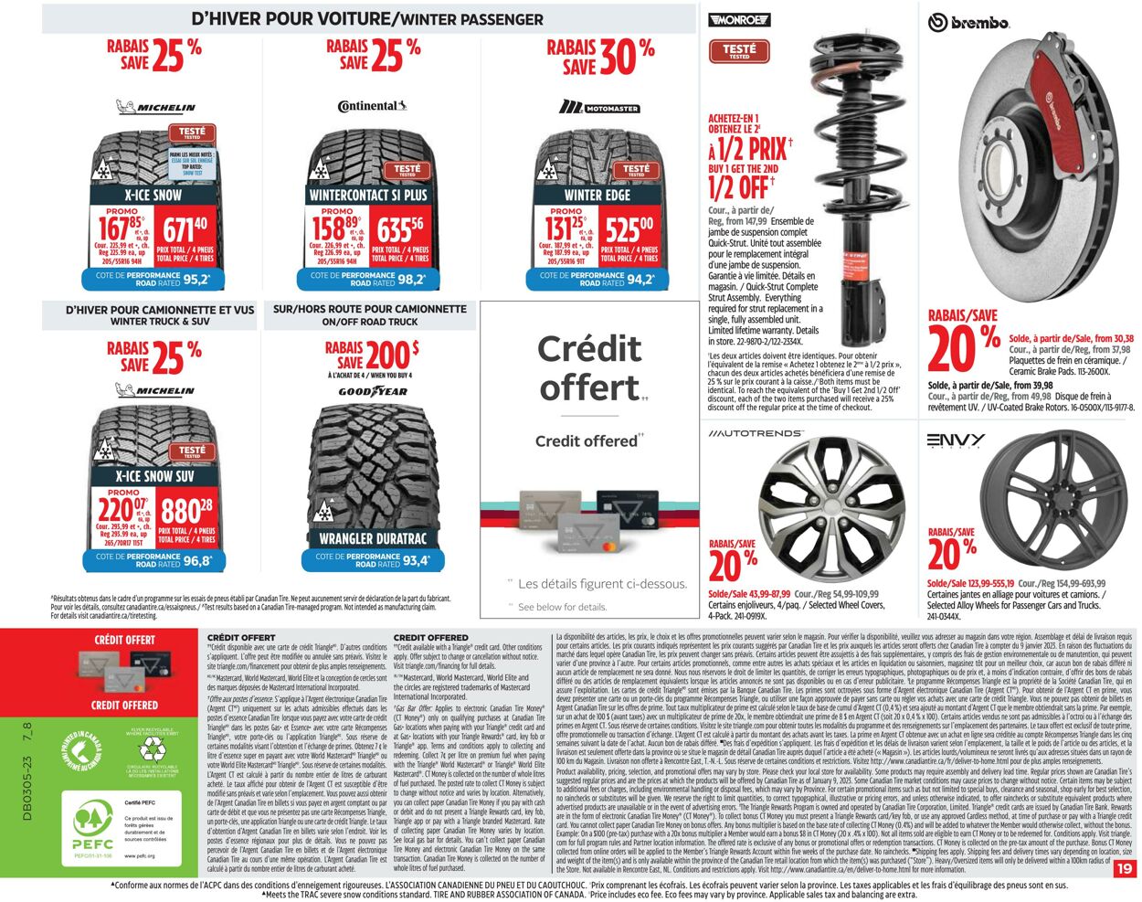 Circulaire Canadian Tire 26.01.2023 - 01.02.2023