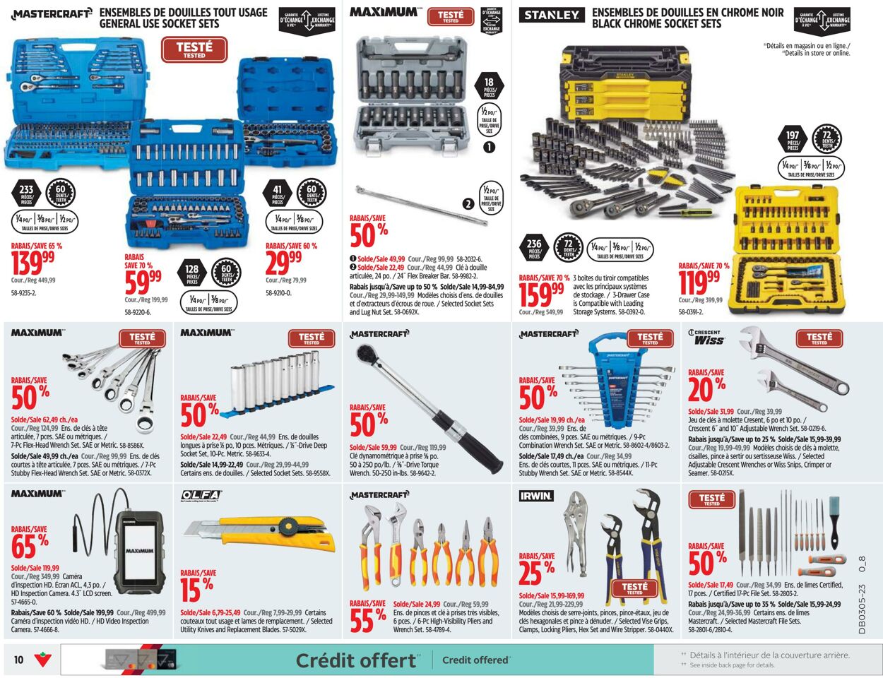 Circulaire Canadian Tire 26.01.2023 - 01.02.2023