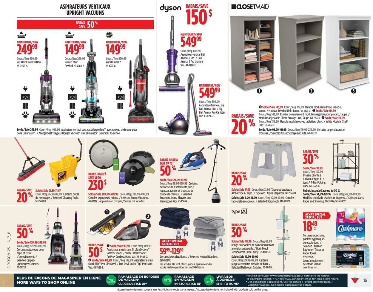 Circulaire Canadian Tire 16.02.2023 - 22.02.2023