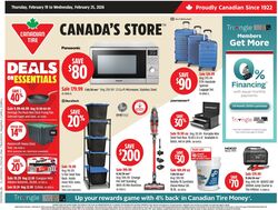 Circulaire Canadian Tire 06.03.2026 - 14.03.2026
