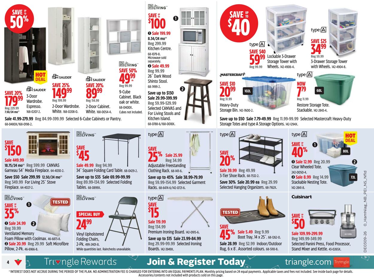 Circulaire Canadian Tire 03.03.2026 - 11.03.2026