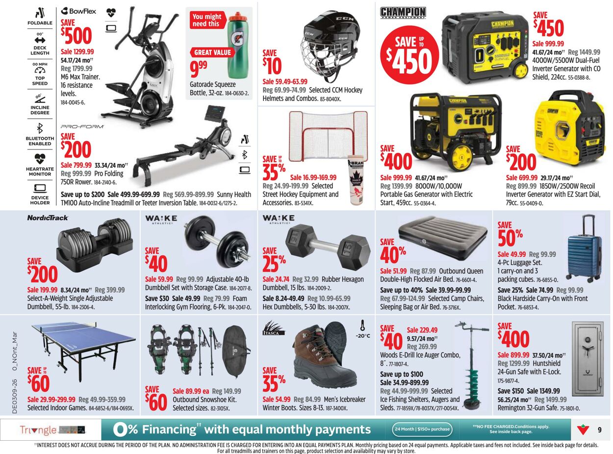 Circulaire Canadian Tire 03.03.2026 - 11.03.2026