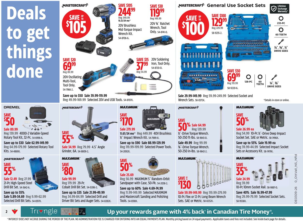 Circulaire Canadian Tire 03.03.2026 - 11.03.2026