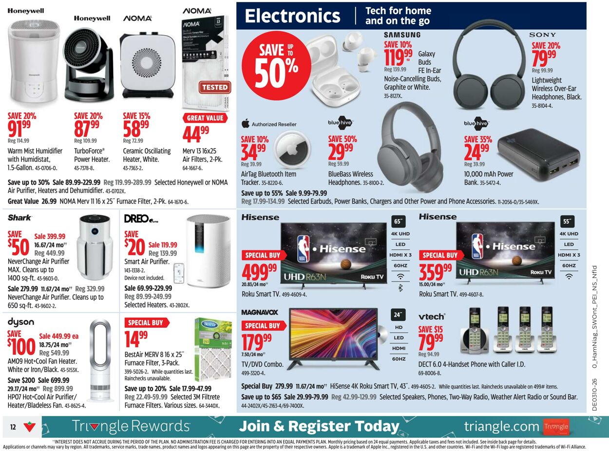 Circulaire Canadian Tire 05.03.2026 - 13.03.2026
