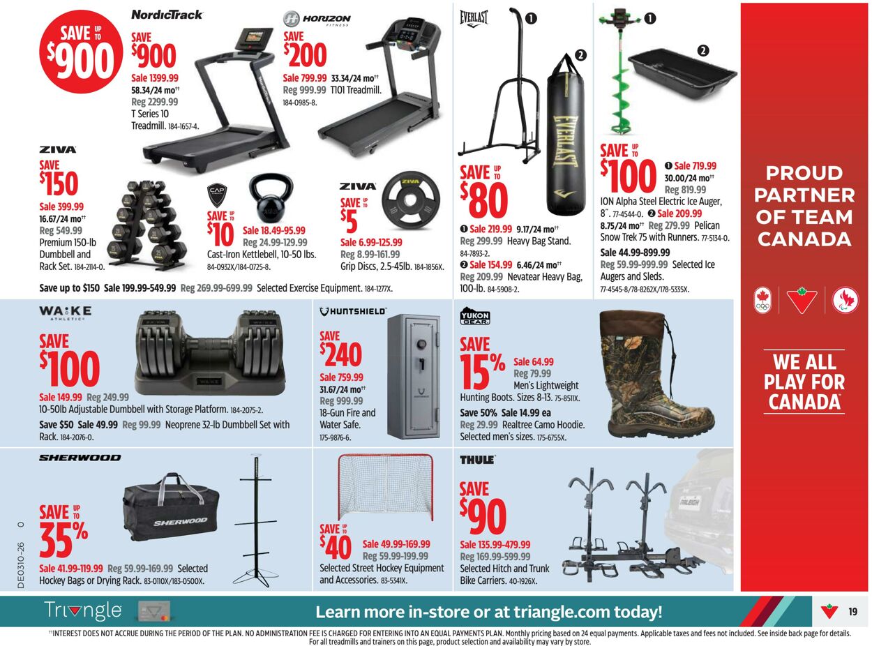 Circulaire Canadian Tire 05.03.2026 - 13.03.2026