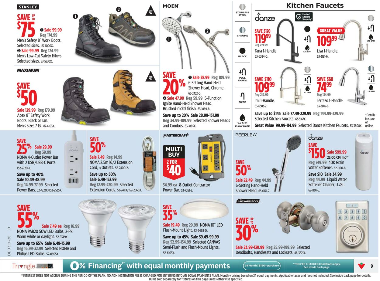 Circulaire Canadian Tire 05.03.2026 - 13.03.2026