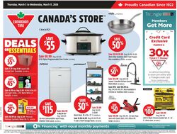 Circulaire Canadian Tire 06.03.2026 - 14.03.2026
