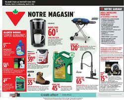 Circulaire Canadian Tire 02.03.2023 - 08.03.2023