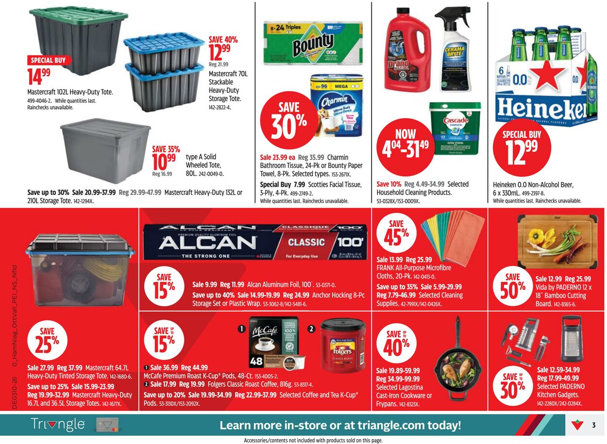 Circulaire Canadian Tire 06.03.2026 - 14.03.2026