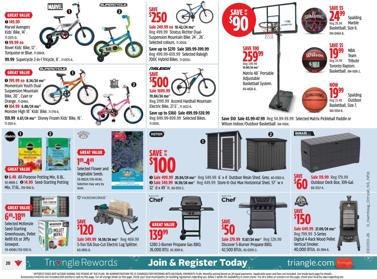 Circulaire Canadian Tire 06.03.2026 - 14.03.2026