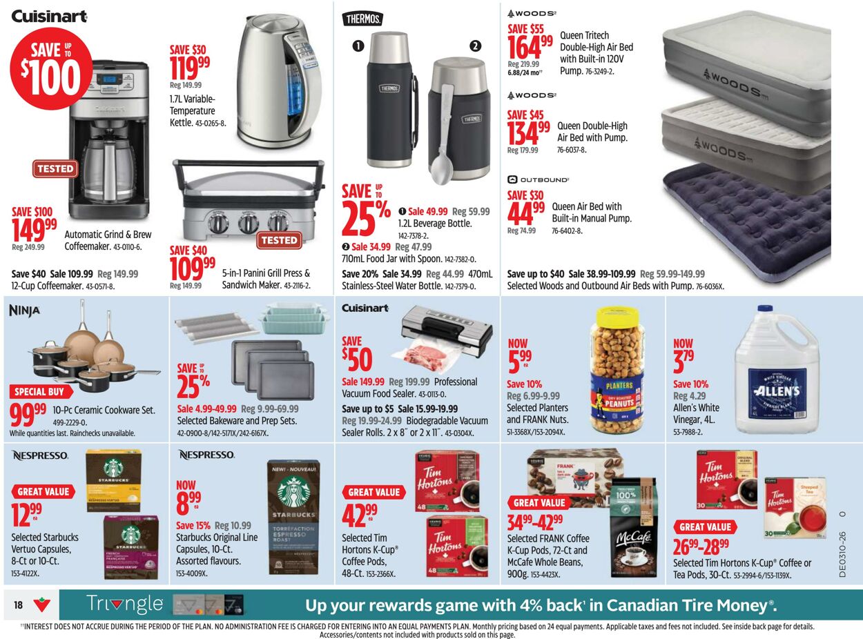 Circulaire Canadian Tire 04.03.2026 - 12.03.2026