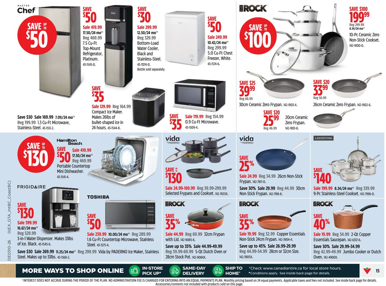 Circulaire Canadian Tire 04.03.2026 - 12.03.2026