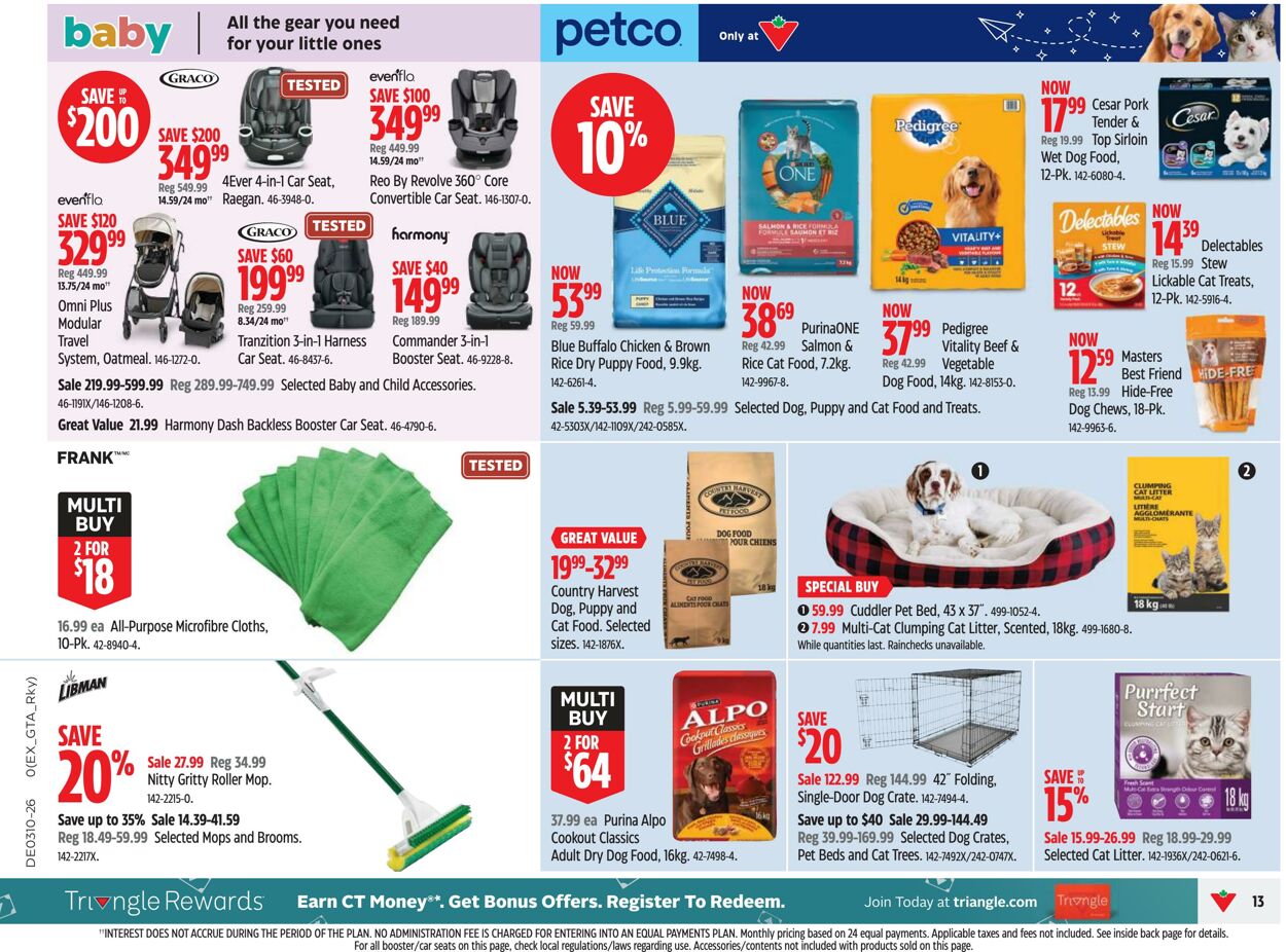 Circulaire Canadian Tire 07.03.2026 - 15.03.2026
