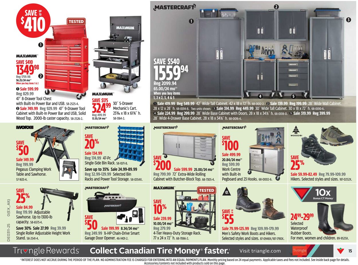 Circulaire Canadian Tire 06.03.2025 - 12.03.2025