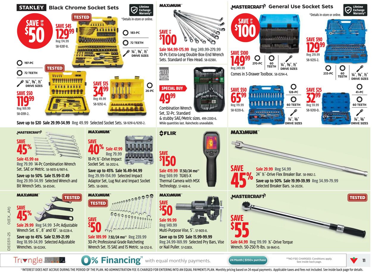 Circulaire Canadian Tire 06.03.2025 - 12.03.2025