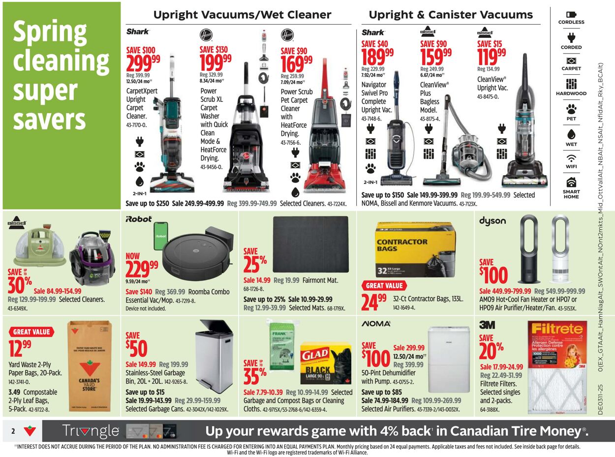 Circulaire Canadian Tire 06.03.2025 - 12.03.2025