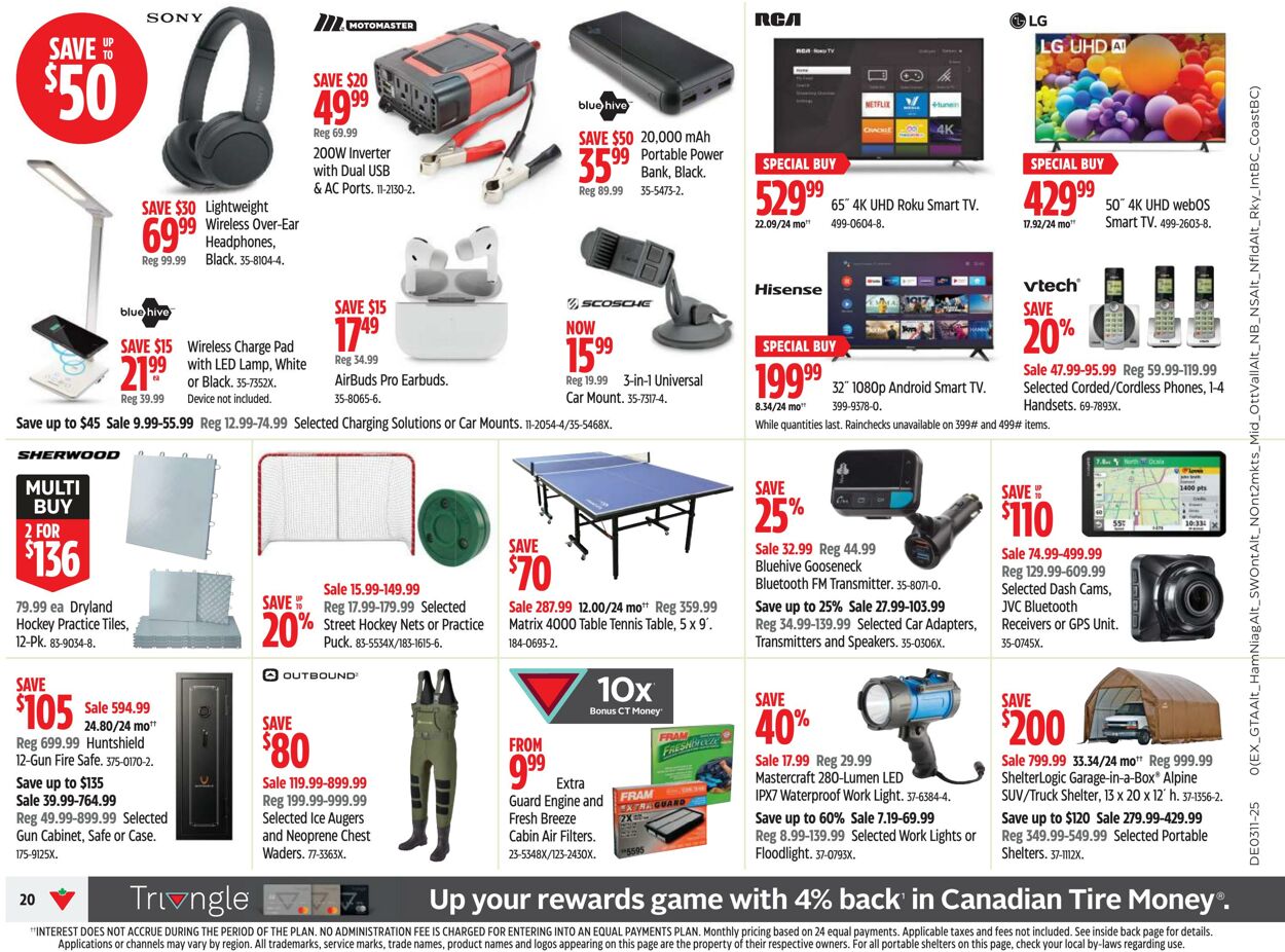 Circulaire Canadian Tire 06.03.2025 - 12.03.2025