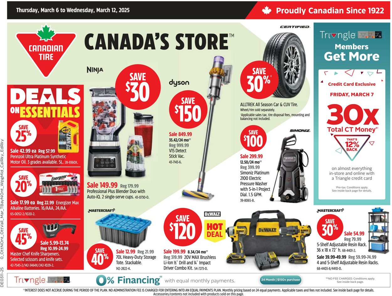 Canadian Tire Circulaires