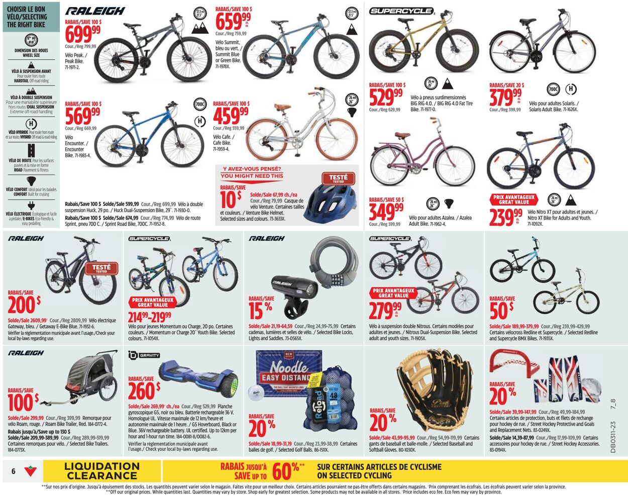 Circulaire Canadian Tire 09.03.2023 - 15.03.2023